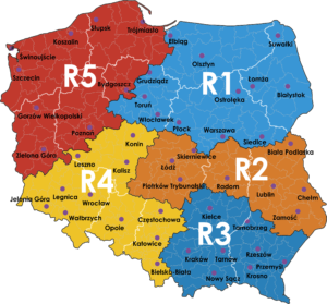 PNOS Mapa Polski